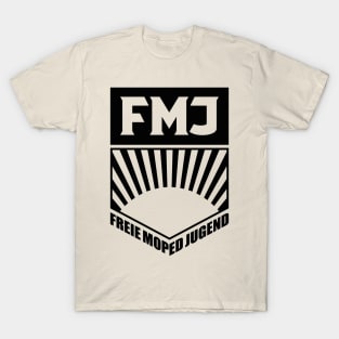 FMJ - Free Moped Youth Logo (Black) T-Shirt